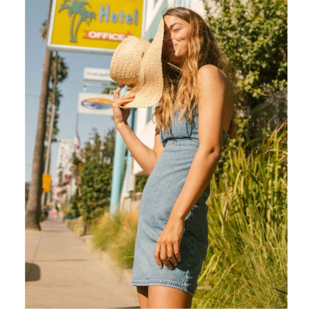 Billabong Blue Mini Dress - Picture 7 of 7